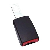 자동차 안전 벨트 클립 익스텐더 플러그 1 개 차량 잠금 버클 두꺼운 삽입 소켓 자동 키트, CHINA, Black