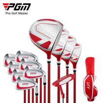 PGM 22년 LVV 초보자 입문용 여성 12종 골프클럽 풀세트 LTG037, 카본 12종+캐디백