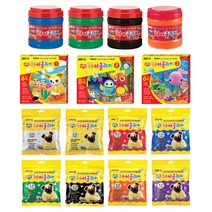 아모스 아이클레이 (110g/400g) / 천사점토 / 빵집놀이 / 아이도우, 아이클레이 400g 분홍색