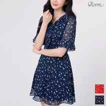 로엠 잔꽃 플라워 원피스 RMOW937R22