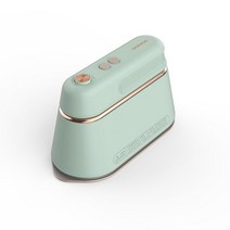 스팀다리미Daewoo-전기 핸드 헬드 다림질 95mL 1000W 휴대용 스마트 스팀 난방 전기 다리미 핸드헬드 의류, 2 green, 2 UK
