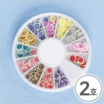 미니어처토핑2호＊원형케이스＊장미＊(5mm) C-10-589