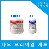 현대큐밍 정수기필터 호환 HP-610S 프리미엄 1년세트, (HP610S)프리미엄세트 4인치복합단방향5개