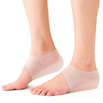 보이지 않는 높이 증가 깔창 바닥 실리콘 초탄성 하이트닝 힐 커버 하프 패드 남녀공용, [04] 3cm