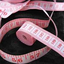 2m/79inch 소프트 테이프 측정 더블 스케일 바디 체중 감소를위한 유연한 눈금자 의료 신체 측정 봉제 재단사 공예, 빨간색, 2m