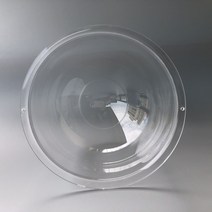 아크릴반구 7.6 인치 195x130mm 아크릴 명확한 공 덮개 감시 안전 CCTV 사진기 돔 보호자 주거 반구 투명한, 한개옵션0