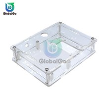 ESR 미터 메가 12864 트랜지스터 테스터 디지털 V2.68 ESR-T4 다이오드 3 극 커패시턴스 MOS/PNP/NPN LCR L, 05 Clear Acrylic Case