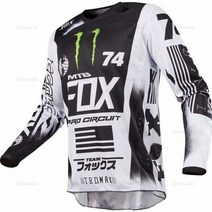 2021 mtb fox 모토 크로스 저지 다운, MTB DH 유니폼 5, XS