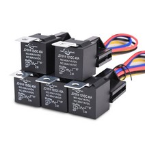 45 핀 DC 12 V/24 V 방수 자동차 릴레이 40A 하네스 헤비 듀티 소켓 헤드 라이트 에어컨, 01 12v 4pin