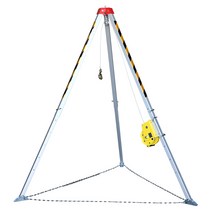 맨홀 구조용 삼각대 인명 맨홀 장비 대피 작업 벨트, 1800파운드+안전벨트