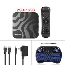 TV 셋톱박스 안드로이드셋탑박스 OTT셋톱박스 2023 T95 맥스 박스 안드로이, 25.영국 플러그 - 2G 16G Keyboard