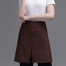 하프 앞트임 허리 앞치마 허리랩 짧은앞치마 공방 카페, 상세페이지 참조