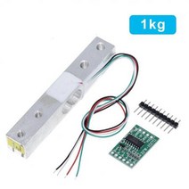 센서 TZT 로드셀 1KG 5KG 10KG 20KG HX711 AD 모듈 중량 센서 전자 저울 알루미늄 합금 압력, one option