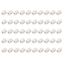 테프론호스 천막 물호스연결 편사 1mm 직경 세라믹 튜브 절연 전자 와이어 번들 단열 보호 보어 파이프 50100 개, 100Pcs