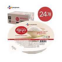 햇반 백미밥, 200g, 24개
