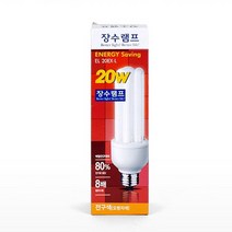 삼파장전구 램프 3파장 20W EL20EX-L 전구색