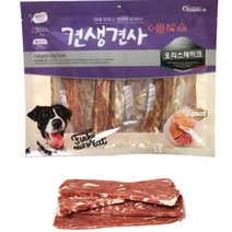 견생견사 맛있는 반려견간식 오리스테이크 강아지 말린고기 도그 노령견, 1개