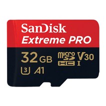샌디스크 익스트림 프로 마이크로 SD카드 SDSQXCG, 32GB