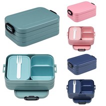 메팔 M 런치박스 샐러드 과일 도시락통 3colors, 피치, 1개