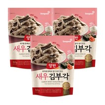 동원 새우김부각 50g, 3개