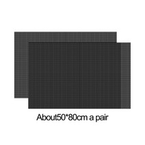 자동차 선 셰이드 스티커 블록 스크린 및 단열 윈도우 필름 메쉬 디자인 사이드, [02] 50-80cm