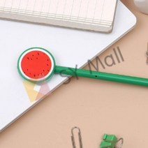 SY몰 과일 볼펜 수박 캐릭터볼펜 볼펜판촉물 판촉볼펜