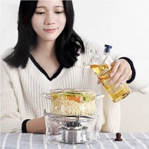 힙스터샵 신기한물병 유리병 투명 새소리 먹방 디자인 특이한, F