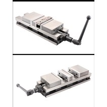고정 정밀 클램프 바이스 승리 중장비 밀링 머신 각도 양방향 플랫 플라이어 cnc 4, 7인치 양방향 고정밀