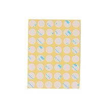 부직포 원형 양면테이프 15mm 조각 접착 스티커 수리 리폼