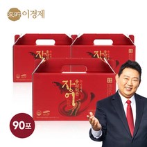 래오이경제 홍삼먹은장어진액 (100% 국내산 민물장어 사용) 70ml, 90포