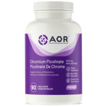 에이오알 크롬 피콜리네이트 600mcg 90정 AOR Chromium Picolinate 고함량 캐나다직구, 1개