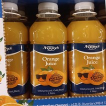코스트코 니피 착즙한 오렌지쥬스1리터 X 3입 아이스포장무료, 3개, 1L
