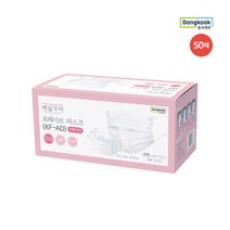 [동국제약] [대형 50매] 프레시브 KF-AD 마스크, 상세 설명 참조