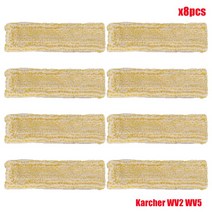 카처 WV2 WV5 창 진공청소기용 워셔블 걸레 패드 예비 부품 유리 청소 가정용 창문, 03 8pcs