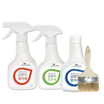 에코후레쉬 곰팡이제거제 500ml + 곰팡이향균제500ml + 곰팡이방지제500ml + 붓, 5세트
