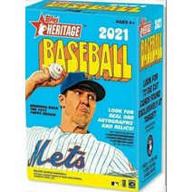 MLB 2021 Topps 헤리티지 베이스볼 블래스터 박스 1 박스 8 팩 야구 카드