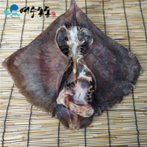 반건조 가오리 /간재미 손질 건조 후 800g 내외 국내산 와사비 믹스간장 증정, 1마리