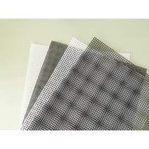 가방망 사각 뜨개망, 2.5, 화이트 50.5*33