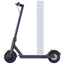 세발오토바이 역삼륜오토바이 전기스쿠터 프로 전동 스쿠터 전면 후면 휠 커버 반사 스티커 야간 안전 경고, 파란