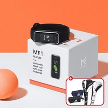 마이캐디 MF1 풀터치 스크린 시계형 거리측정기, MF1 시계형 블랙