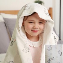 진주마미 라이트블랭킷 여름이불 거즈블랭킷, 여우와 체리(CMBL-002)