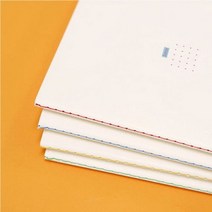베이직 실제본노트 공책 신학기 학생 필기 선물 0.7844ea, RA_ 베이직모눈