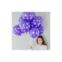 크리스마스 장식 헬륨풍선 제작 라벤더 15p 파티용품