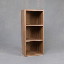 아레다 2단3단4단 공간박스 책장 큐브 칼라 박스 400 600, 400 사이즈 3단/오크