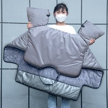 햇살이 돋다 스쿠터 워머 장갑 바람막이 오토바이 방한복 방한용품, 그레이