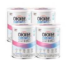 하이뮨 프로틴 밸런스 앤바디 304g 4캔 보틀 총 32일분