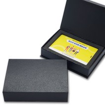 싸바리 케이스 USB 보관 상자 카드형 USB 선물 상자 인쇄, 블랙