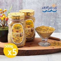 자연 그대로 채취한 벌꿀화분 500g x 5병 다래화분 HOHP5005
