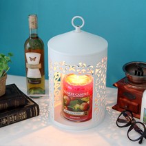 루미아데코 은은한 향기가득 플라워 캔들워머, 블랙