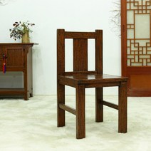 민규네고가구 오동의자 원목 인테리어 전통 엔틱 고전 인테리어의자, 단품